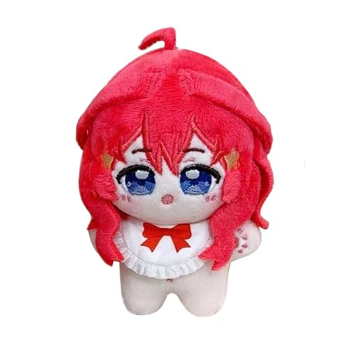 Nakano Itsuki Figur Anime Stuffed Soft Figur Cartoon Doll Nakano Itsuki Weiches Kissen Mini Weich Rucksack Schlüsselanhänger Dekoration Ornament Geschenk 10CM von Gooyeh