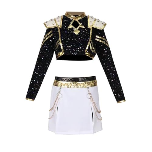 Rumi Cosplay Kostüm Outfit Anime Mira Zoey Cosplay Rollenspiel Uniform Komplettset Halloween Party Karneval Dress Up für Frauen Rumi Cosplay Kostüm Outfit Anime Mira Zoey Cosplay Rollenspiel Uniform Komplettset Halloween Party Karneval Dress Up für Frauen von Gooyeh