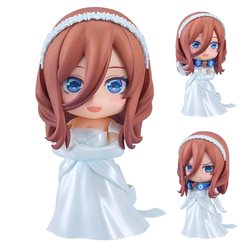 The Quintessential Quintuplets Figur, Auswechselbares Zubehör Skulptur, Anime Action Figure Statue, Desktop Dekoration, Sammlerstück 10CM von Gooyeh