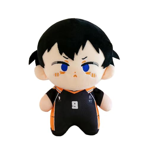 Tobio Kageyama Plüsch Figur Anime Haikyuu Soft Figur Oikawa Tooru/Kozume Kenma/Kuroo Tetsurou Schlafzimmer-Kissen Heimdekoration Plüschpuppe Ornament Geschenk 20CM von Gooyeh