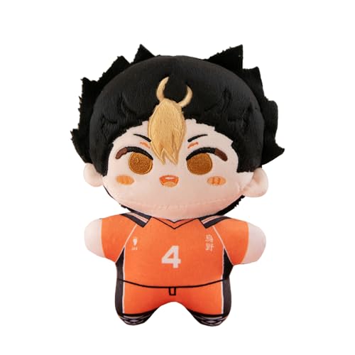 Tobio Kageyama Plüsch Figur Anime Haikyuu Soft Figur Oikawa Tooru/Kozume Kenma/Kuroo Tetsurou Schlafzimmer-Kissen Heimdekoration Plüschpuppe Ornament Geschenk 20CM von Gooyeh