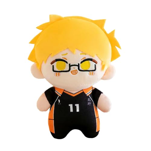 Tobio Kageyama Plüsch Figur Anime Haikyuu Soft Figur Oikawa Tooru/Kozume Kenma/Kuroo Tetsurou Schlafzimmer-Kissen Heimdekoration Plüschpuppe Ornament Geschenk 20CM von Gooyeh