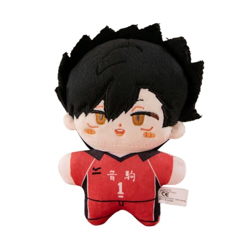 Tobio Kageyama Plüsch Figur Anime Haikyuu Soft Figur Oikawa Tooru/Kozume Kenma/Kuroo Tetsurou Schlafzimmer-Kissen Heimdekoration Plüschpuppe Ornament Geschenk 20CM von Gooyeh