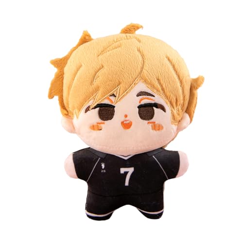 Tobio Kageyama Plüsch Figur Anime Haikyuu Soft Figur Oikawa Tooru/Kozume Kenma/Kuroo Tetsurou Schlafzimmer-Kissen Heimdekoration Plüschpuppe Ornament Geschenk 20CM von Gooyeh