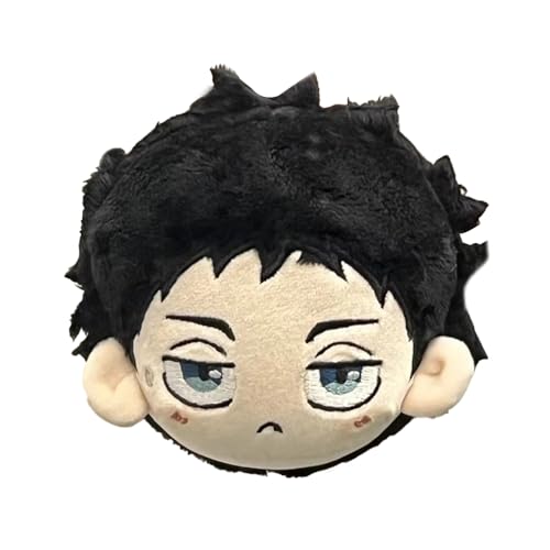 Tobio Kageyama Plush Anime Haikyuu Soft Figur Anime Kozume Kenma Pillow Yu Nishinoya/Tsukishima Kei/Miya Atsumu Keychain Cartoon Soft Pillow Cushion Car Bag Home Decoration Pendant Sammlerstück 10CM von Gooyeh