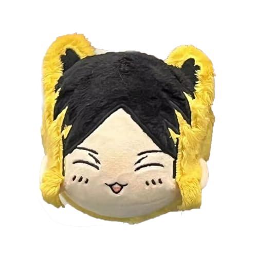 Tobio Kageyama Plush Anime Haikyuu Soft Figur Anime Kozume Kenma Pillow Yu Nishinoya/Tsukishima Kei/Miya Atsumu Keychain Cartoon Soft Pillow Cushion Car Bag Home Decoration Pendant Sammlerstück 10CM von Gooyeh