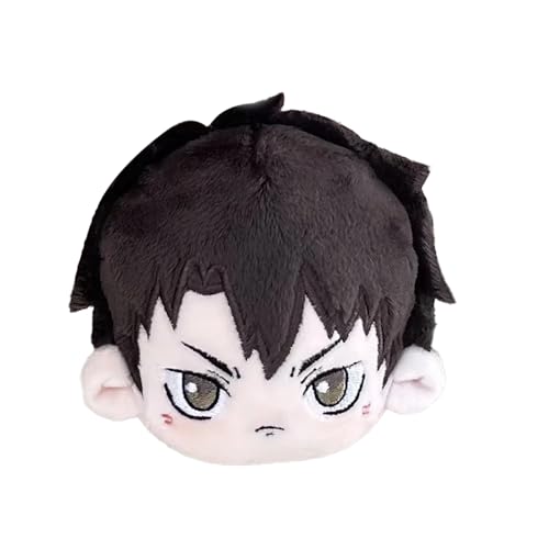 Tobio Kageyama Plush Anime Haikyuu Soft Figur Anime Kozume Kenma Pillow Yu Nishinoya/Tsukishima Kei/Miya Atsumu Keychain Cartoon Soft Pillow Cushion Car Bag Home Decoration Pendant Sammlerstück 10CM von Gooyeh