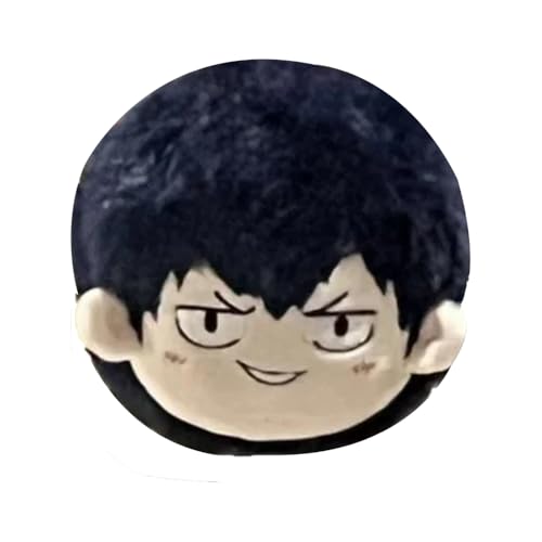 Tobio Kageyama Plush Anime Haikyuu Soft Figur Anime Kozume Kenma Pillow Yu Nishinoya/Tsukishima Kei/Miya Atsumu Keychain Cartoon Soft Pillow Cushion Car Bag Home Decoration Pendant Sammlerstück 10CM von Gooyeh