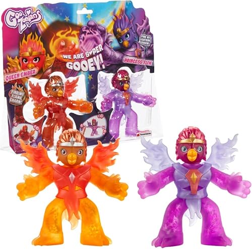 Goozonians CO07407 2er-Pack Puppenfiguren, superelastische Actionfiguren, entdecken Sie versteckte Charme, Sammlerstücke, für Mädchen ab 4 Jahren von Goozonians