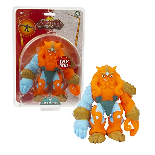 GORMITI Alpha Lord Trityon, erweiterbare Figuren, bis zu 3-mal so groß wie Ihre Größe, 14 cm hoch, Serie 3, für Kinder ab 4 Jahren, GRA44300, Wertvolle Spiele, Mehrfarbig GORMITI Alpha Lord Trityon, erweiterbare Figuren, bis zu 3-mal so groß wie Ihre Größe, 14 cm hoch, Serie 3, für Kinder ab 4 Jahren, GRA44300, Wertvolle Spiele, Mehrfarbig von Gormiti