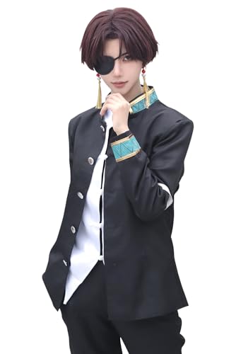 Gosbeliy Hayato Suo Cosplay Wind Breaker Bofurin Kostüm Anime Windbreaker Costume Outfits Jacke Halloween Karneval Anzug M von Gosbeliy