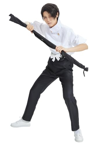 Gosbeliy JJK Okkotsu Yuta Cosplay Kostüm Uniform Outfits Jacke Anime Costume Anzug Halloween Karneval L von Gosbeliy