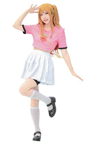 Gosbeliy Oshi no Ko Kostüm Ruby Hoshino Cosplay Costume B-Komachi Outfits Halloween Karneval Anzug L von Gosbeliy