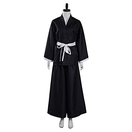 Gosbeliy Rukia Kuchiki Cosplay Kostüm Kimono 13th Division Captain Costume Outfits Halloween Karneval Anzug L von Gosbeliy