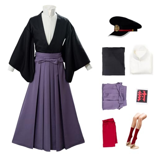 Tsukasa Yugi Cosplay Kostüm Unisex Toilettengebunden Hanako Kun Kimono komplettes Set Outfits (klein, weiblich) von Gosbeliy