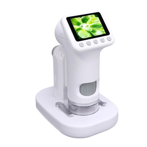 Goshyda 1600x Handheld Kids Microskop mit 10 Level -Zoombereich, 2 Im Bildschirm mit 6 Einstellbaren LED -Leuchten, Stützgewinne, OS X für Kinder Im Alter von 6 Bis 12 Jahren Goshyda 1600x Handheld Kids Microskop mit 10 Level -Zoombereich, 2 Im Bildschirm mit 6 Einstellbaren LED -Leuchten, Stützgewinne, OS X für Kinder Im Alter von 6 Bis 12 Jahren von Goshyda