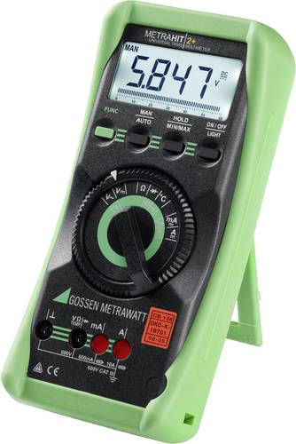 Gossen Metrawatt METRAHIT 2+ Hand-Multimeter kalibriert (DAkkS-akkreditiertes Labor) digital CAT III von Gossen Metrawatt