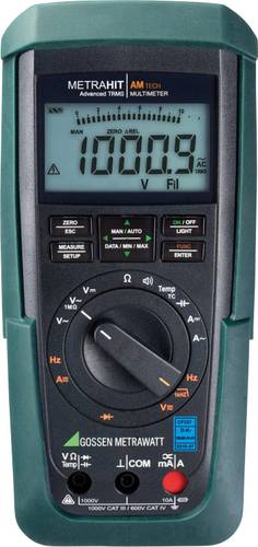 Gossen Metrawatt METRAHIT AM TECH Hand-Multimeter kalibriert (DAkkS-akkreditiertes Labor) digital CA von Gossen Metrawatt