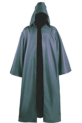 Gothden Adult Halloween Costume Umhang Karneval Kostüm Hoodies Robe Cosplay Cape von Gothden