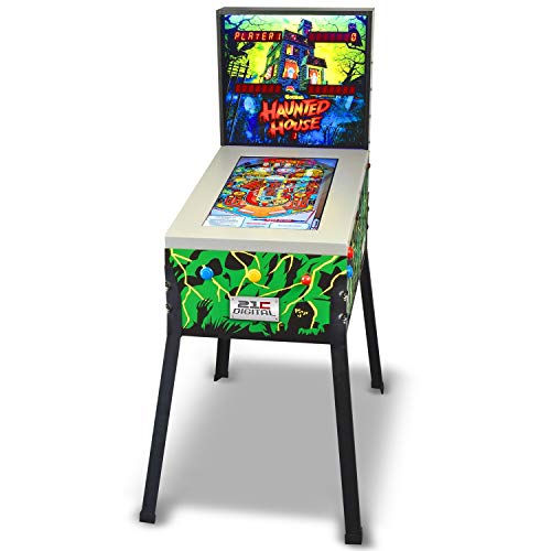 Gottlieb Digitaler Flipper mit 24-Zoll-LCD-Display auf Standfuß – 12 Spiele enthalten – 4 Spieler – Nudge (SePad) und Tilt – Typ Arcade von Gottlieb