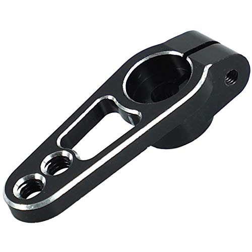 Goufride 1 Stuecke Aluminium Legierung 25 T 31 Mm Lenkung Servo Arm Horn für RC Auto Crawler Teile, Schwarz von Goufride