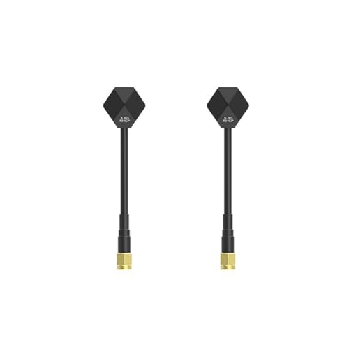 Goufride 5,8 GHz 2,4 DBi FPV-Antenne SMA 60 mm Antenne LHCP/RHCP für FPV Racing Drone Zubehör Teil B von Goufride