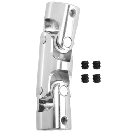 Goufride Rc Doppel Universal Gelenk Kardan Gelenk Gimbal Kupplungen mit Schraube, 10 X 10 Mm von Goufride