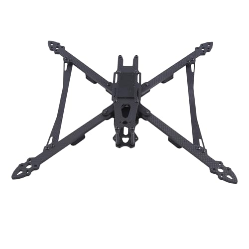 Goufride Truex XL8 V2 FPV-Rahmenkits Aus 3K-Vollkarbonfaser, 5-Mm-Arm für RC Freestyle 8-Langstrecken-Kinodrohne, Langlebig, Einfach zu Bedienen von Goufride