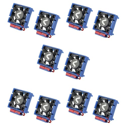 Goufride VXL-3S Velineon ESC VXL-3 VXL 3S Kühlkörper-Kühlventilator für Bandit Stampede Slash 2WD/VXL Teile, 10 Stück Goufride VXL-3S Velineon ESC VXL-3 VXL 3S Kühlkörper-Kühlventilator für Bandit Stampede Slash 2WD/VXL Teile, 10 Stück von Goufride