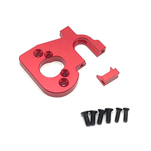 Goufride ZubehöR für RC Automotor Halter Passend für 144001 1/14 4WD RC Auto Teile, Rot von Goufride