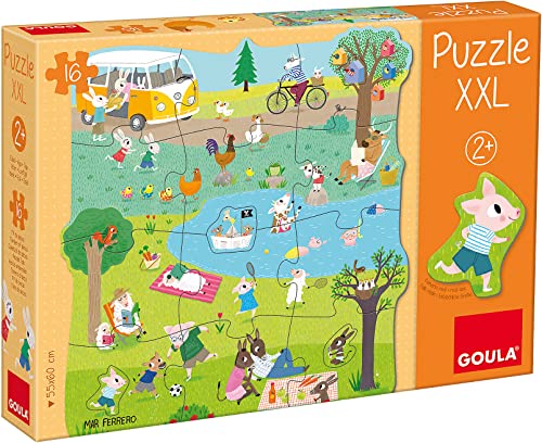 Goula D53427 - Puzzle XXL - EIN Tag auf dem Land von Dujardin