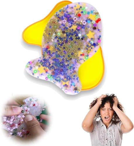 Goviox Ente Picky Pad | Verabschieden Sie Sich vom Skin Picking, Skin Picking Fidget Squeeze Toys, Skin Picking Sensory Toys, pingeligen Partymatten, OCD Relief Toys für Erwachsene mit ADHS (C) von Goviox