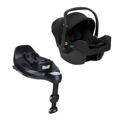 Graco Kindersitz SnugLite i-size Midnight inkl. Basisstation SnugTurn i-size Black von Graco