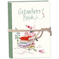 Notizbuch "Gedankenreich", 128 Seiten mit wunderschönen Illustrationen von Grätz