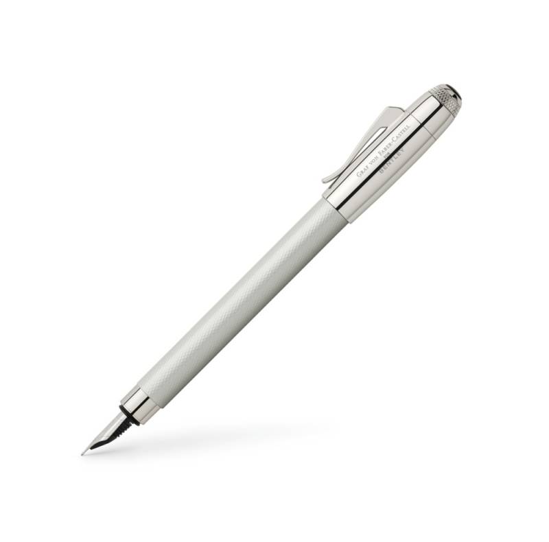 Graf von Faber-Castell Füllhalter Bentley White Satin M von Graf von Faber-Castell