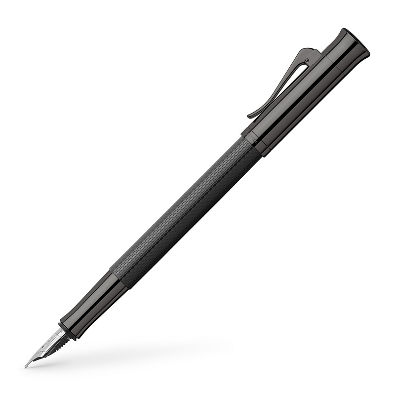 Graf von Faber-Castell Füllhalter Guilloche Black Edition von Graf von Faber-Castell