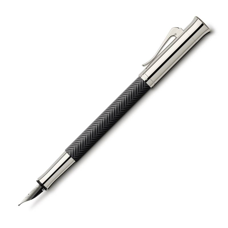 Graf von Faber-Castell Füllhalter Guilloche Cisele Anthrazit F von Graf von Faber-Castell