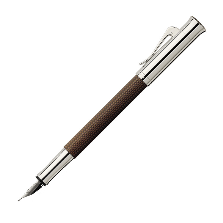 Graf von Faber-Castell Füllhalter Guilloche Cognac B von Graf von Faber-Castell