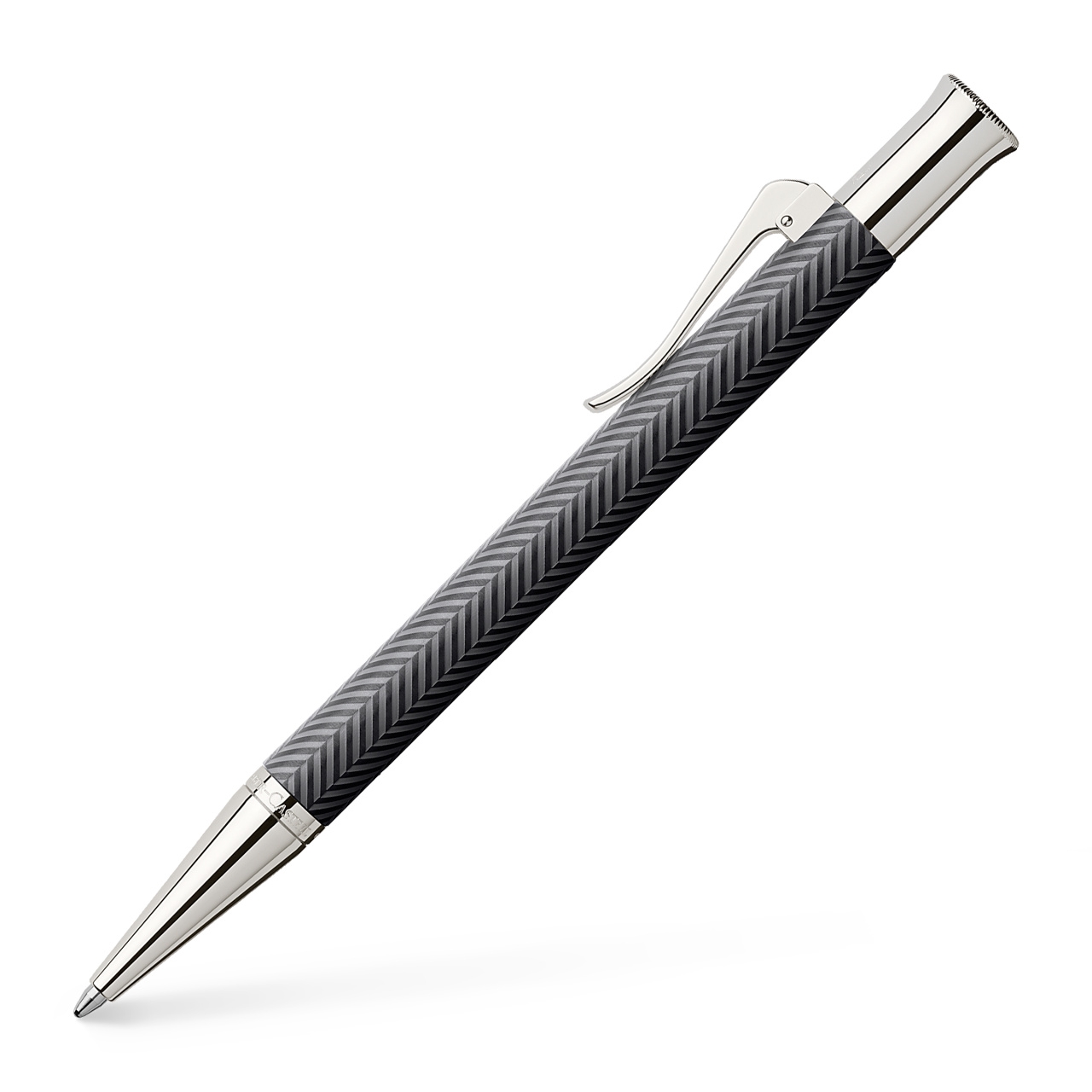 Graf von Faber-Castell Kugelschreiber Guilloche Cisele anthrazit von Graf von Faber-Castell