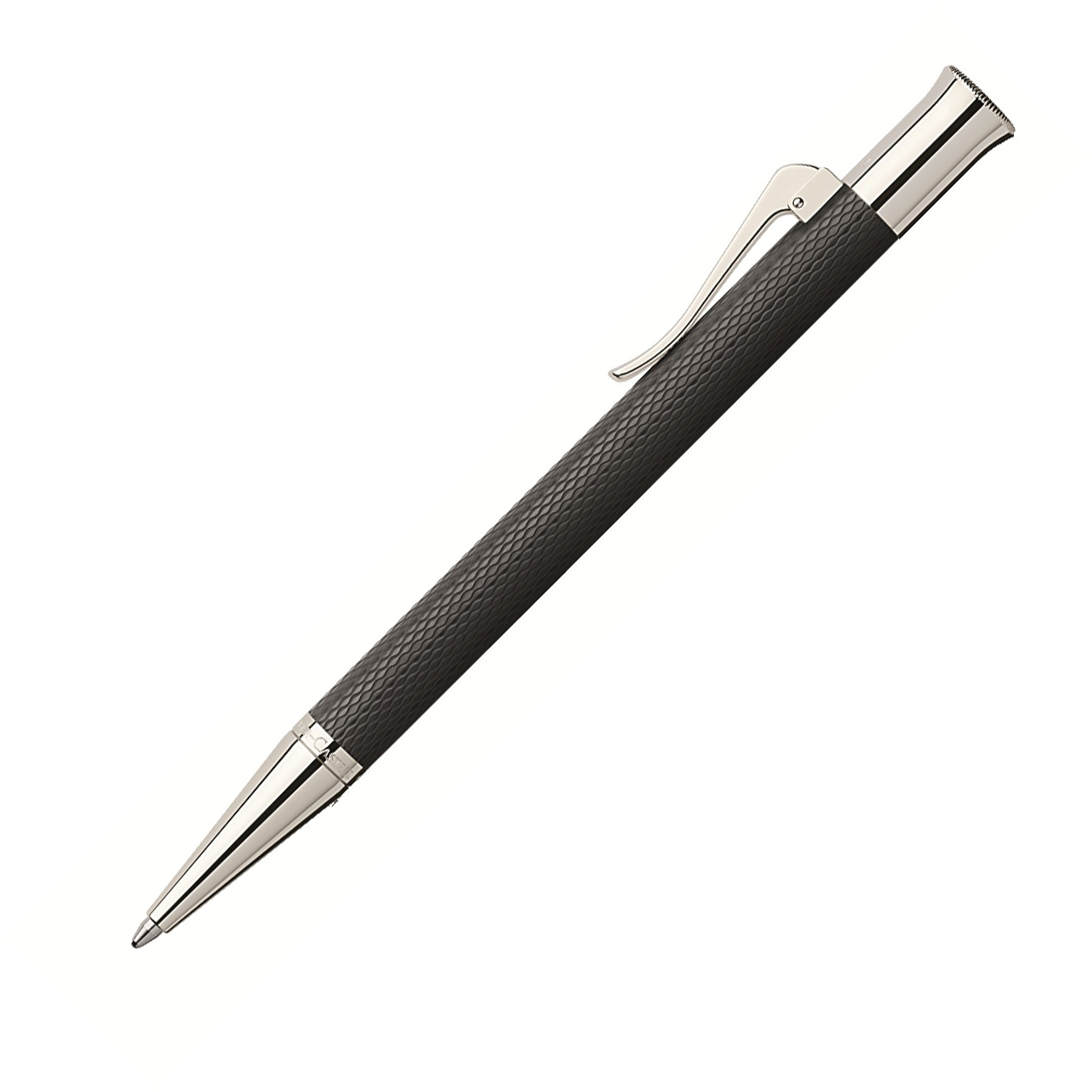 Graf von Faber-Castell Kugelschreiber Guilloche Schwarz von Graf von Faber-Castell