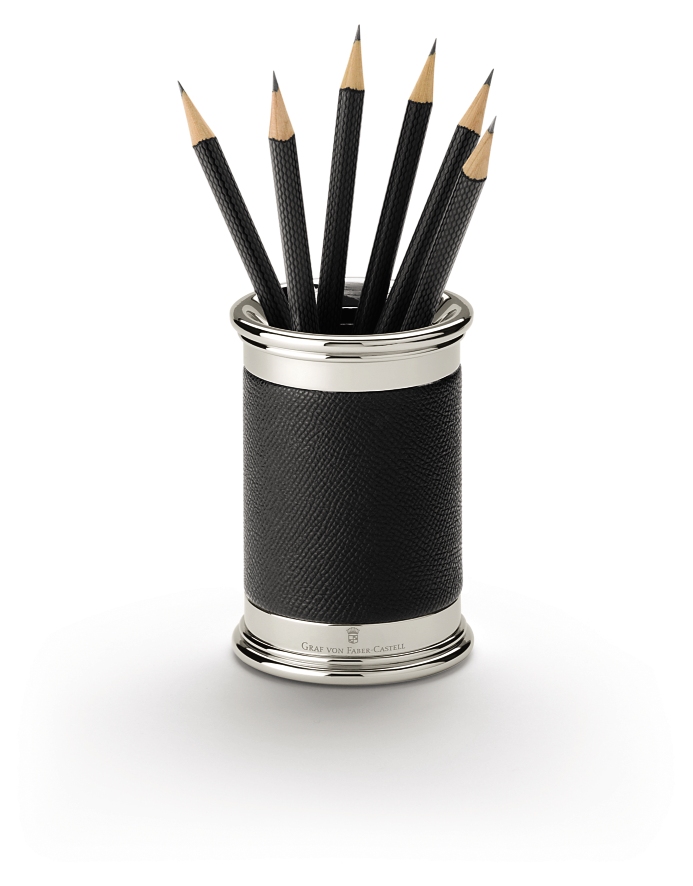 Graf von Faber-Castell Stifteköcher Epsom Schwarz von Graf von Faber-Castell