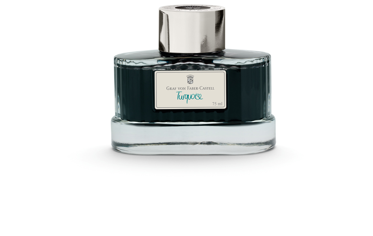 Graf von Faber-Castell Tintenfass 75ml Turquoise von Graf von Faber-Castell