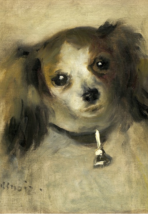 Grafika Kids Auguste Renoir: Head of a Dog, 1870 12 Teile Puzzle Grafika-F-31188 von Grafika Kids