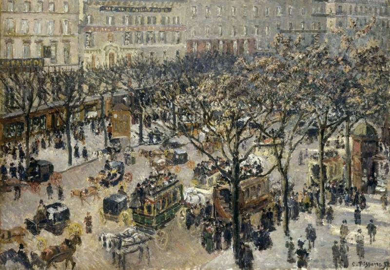 Grafika Kids Camille Pissarro: Boulevard des Italiens, Morning, Sunlight, 1897 12 Teile Puzzle Grafika-F-31239 von Grafika Kids