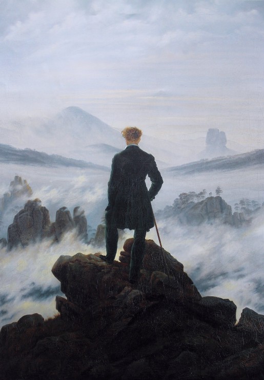 Grafika Kids Caspar David Friedrich - Der Wanderer über dem Nebelmeer, 1818 104 Teile Puzzle Grafika-F-31848 von Grafika Kids