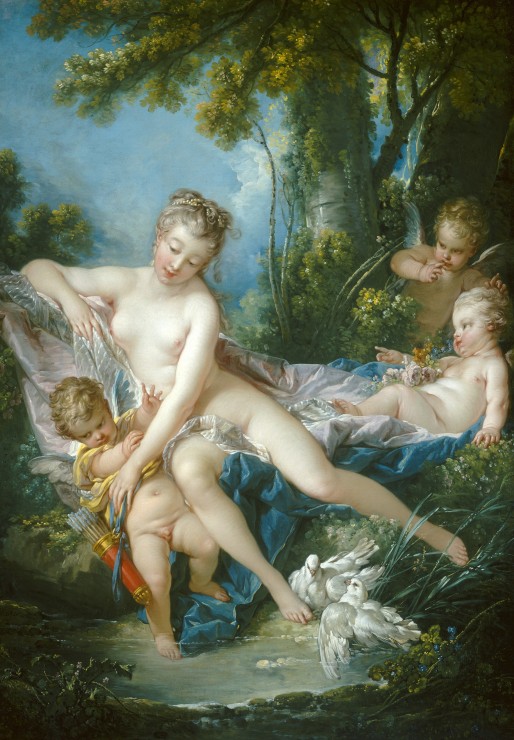 Grafika Kids François Boucher: The Bath of Venus, 1751 12 Teile Puzzle Grafika-F-31148 von Grafika Kids