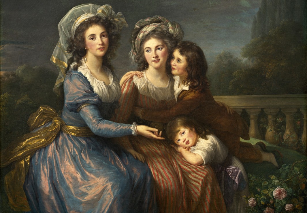 Grafika Kids Louise-Élisabeth Vigee le Brun: The Marquise de Pezay, and the Marquise de Rougé with Her Sons Alexi 12 Teile Puzzle Grafika-F-31291 von Grafika Kids