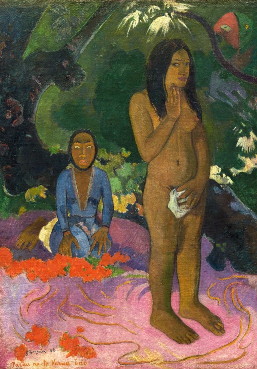 Grafika Kids Paul Gauguin: Parau na te Varua ino (Words of the Devil), 1892 12 Teile Puzzle Grafika-F-31176 von Grafika Kids