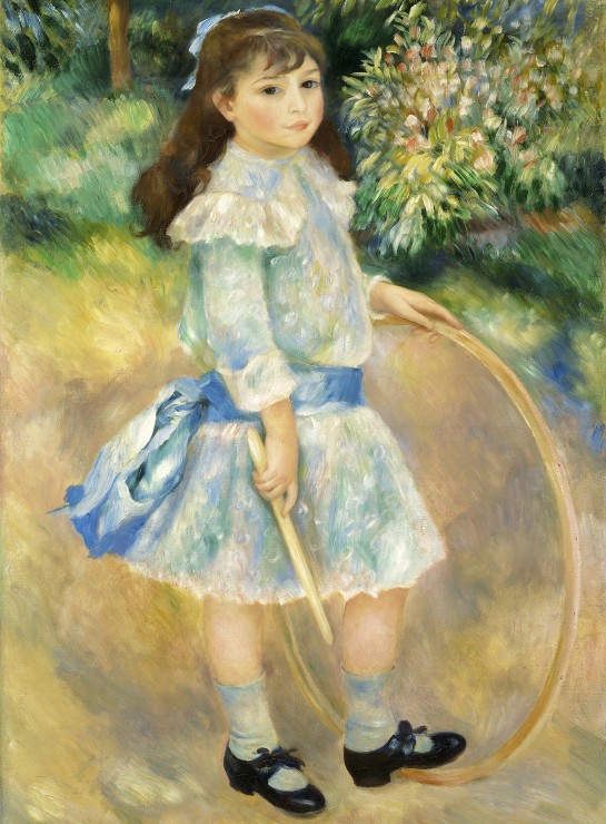 Grafika Auguste Renoir : Girl with a Hoop, 1885 2000 Teile Puzzle Grafika-F-30517 von Grafika