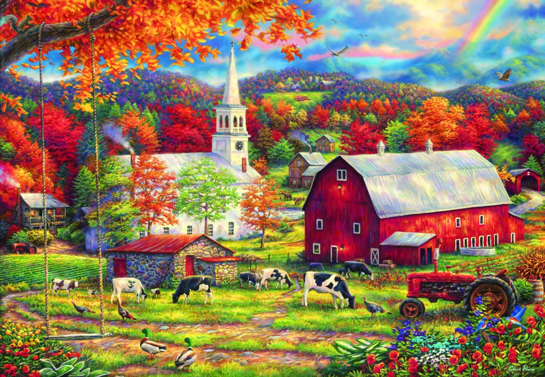 Grafika Country Blessings 1000 Teile Puzzle Grafika-F-32341 von Grafika